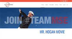 Desktop Screenshot of myswingevolution.com