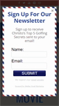 Mobile Screenshot of myswingevolution.com